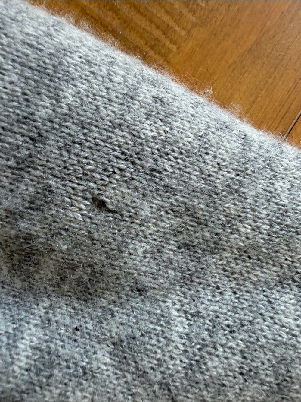 Autumn Cashmere Light Heather Grey Maxi Knit Skirt - Picture 3 of 3